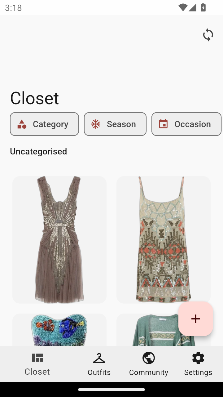 Virtual closet